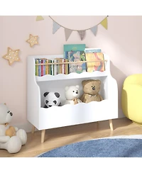 Streamdale Furniture Streamdale Kids Bookcaes, Children Book Organizer, toy Storage Cabinet Organizer, White