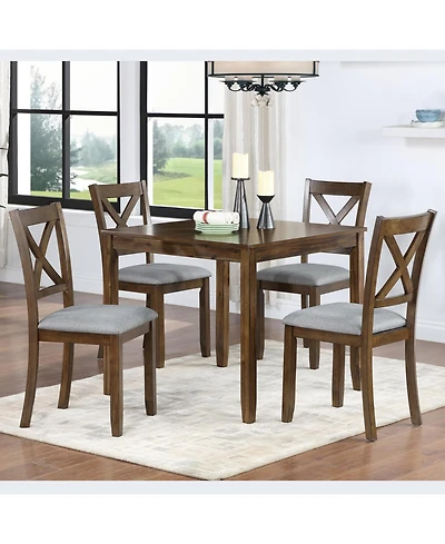 Streamdale Furniture Streamdale Modern 5-Piece Dining Set