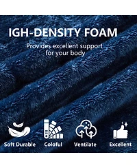 Streamdale Furniture Streamdale Queen Chenille Foldable Sofa Bed