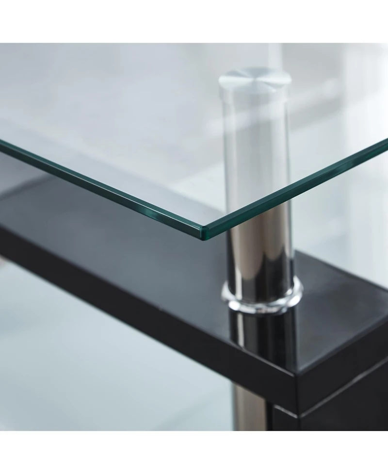 Streamdale Furniture Artisan Center Coffee Table Black