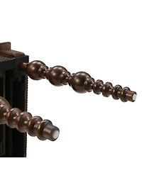 Streamdale Furniture Solid Wood End Table with Drawer, Narrow Sofa Side