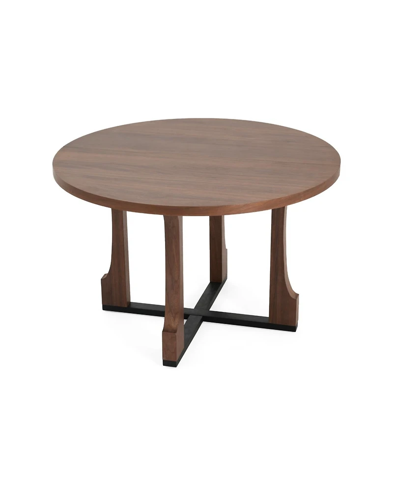 Streamdale Furniture 48" Round Farmhouse Dining Table - Seats 4