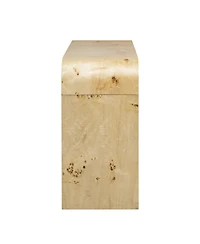 Streamdale Modern Entryway Table with Burl Wood Veneer,Suitable for Entryway, Hallway, Living Room, Foyer, Corridor