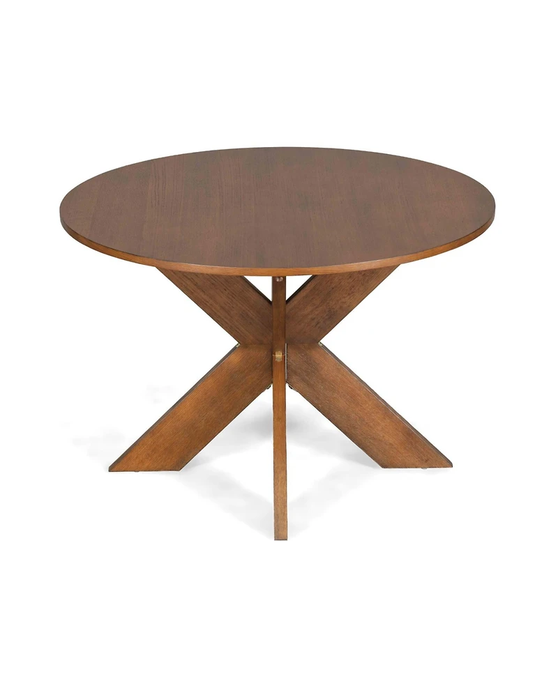 Streamdale Furniture Round Dining Table Modern Farmhouse Kitchen Table
