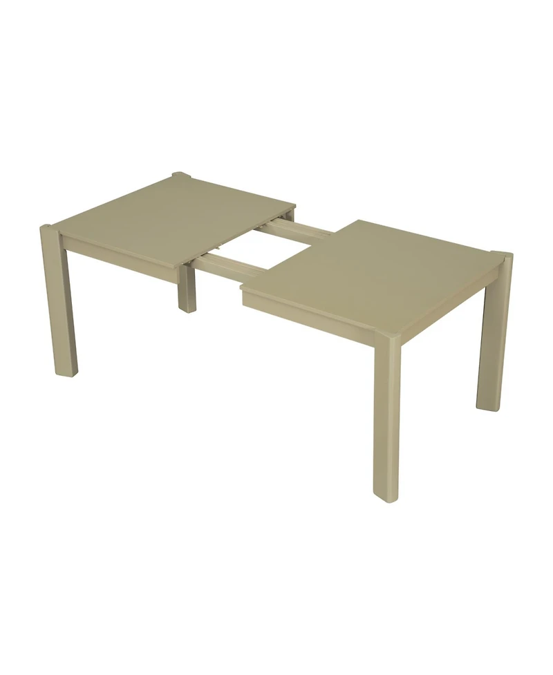 Streamdale Furniture Expandable Walnut Farmhouse Dining Table (59-73")