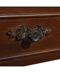 Streamdale Furniture Retro Cherry Console Table with Drawers