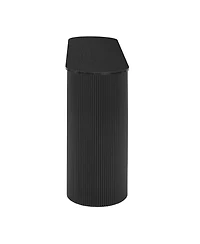 Streamdale Furniture Fluted Entryway Console Table with Drawers (Black