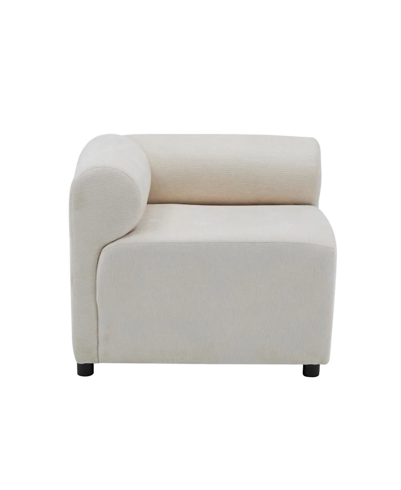 Streamdale Furniture Evelyn 109" 5-Piece L-Shaped Modular Sectional Sofa