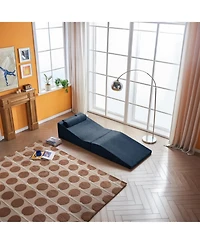 Streamdale Furniture Foldable Sponge Sofa Bed- Portable Lounger for Living Room And Bedroom