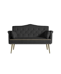 Streamdale Furniture Velvet Loveseat Sofa