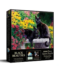 SunsOut Black Beauties 1000 piece Jigsaw Puzzle for Adults