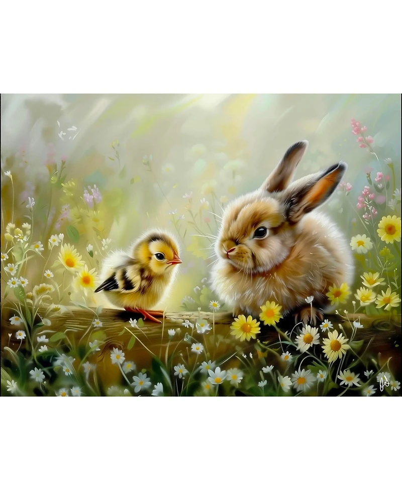 SunsOut Meeting a New Friend 500 piece Jigsaw Puzzle for Adults