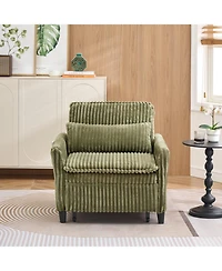 Streamdale Furniture Small Apartment Chair with Pillow