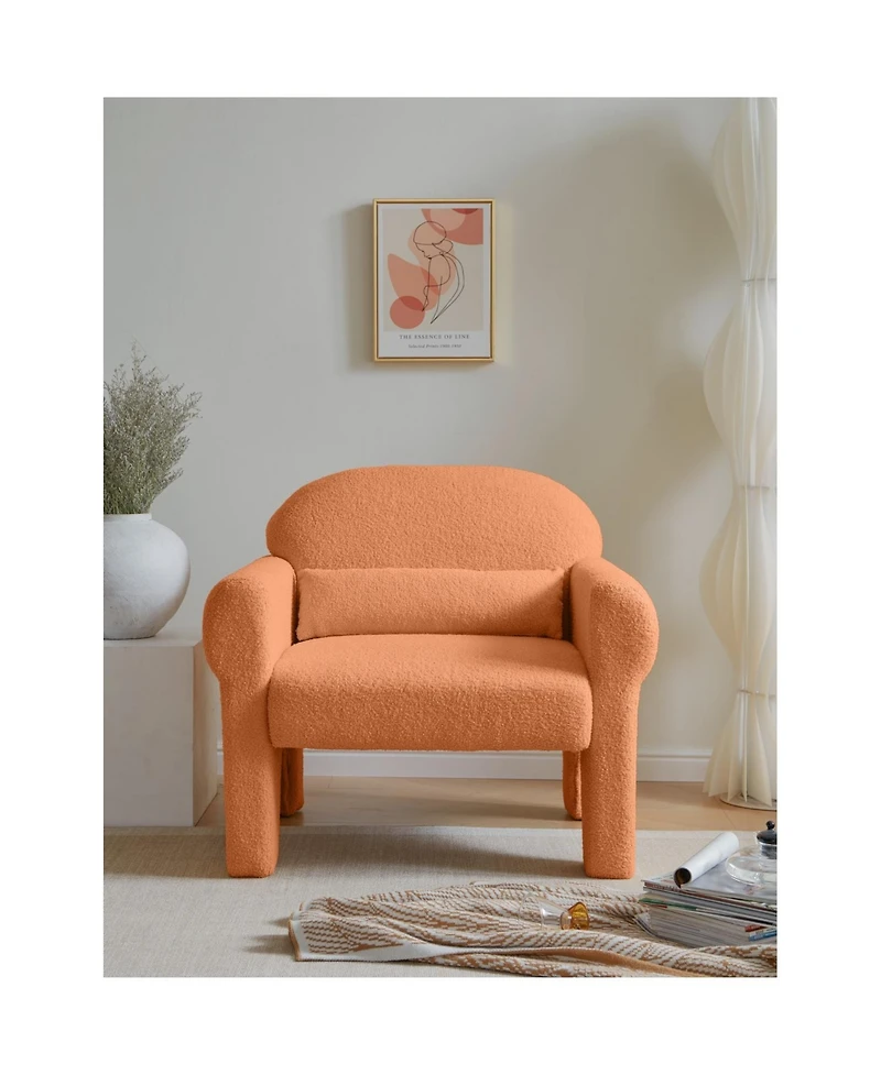 Streamdale Furniture Teddy Fabric Loveseat & Accent Chair Set