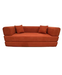 Streamdale Furniture Multifunctional Velvet Sofa Bed