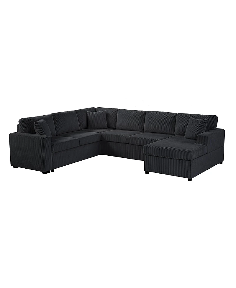 Streamdale Furniture Streamdale Oversized 115.3" U-Shaped Sectional Sofa with Chaise Lounge