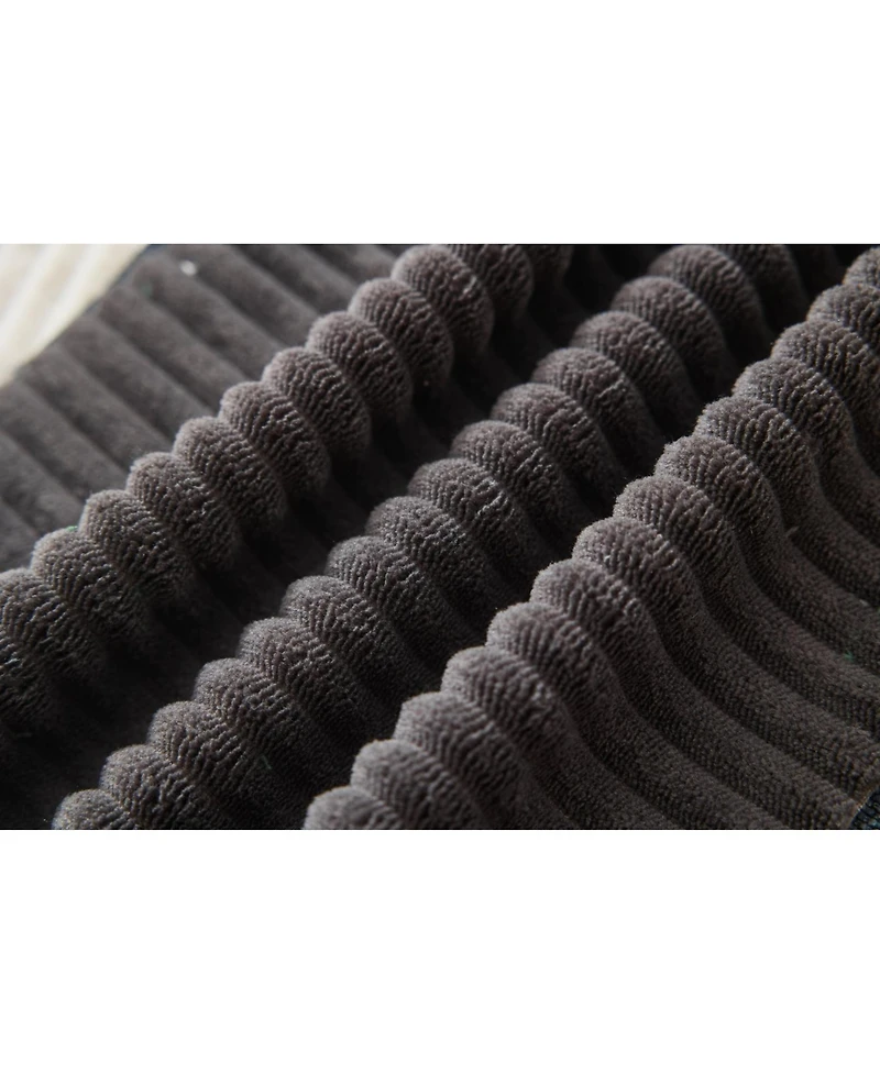 Streamdale Furniture Chaise Lounge with Storage Ottoman & Pillows