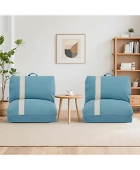 Streamdale Furniture Corduroy Floor Sofa Bed - Adjustable, Foldable, Space-Saving