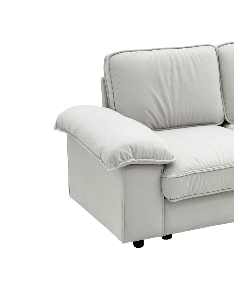 Streamdale L-Shaped Sectional Sofa with Hidden Storage