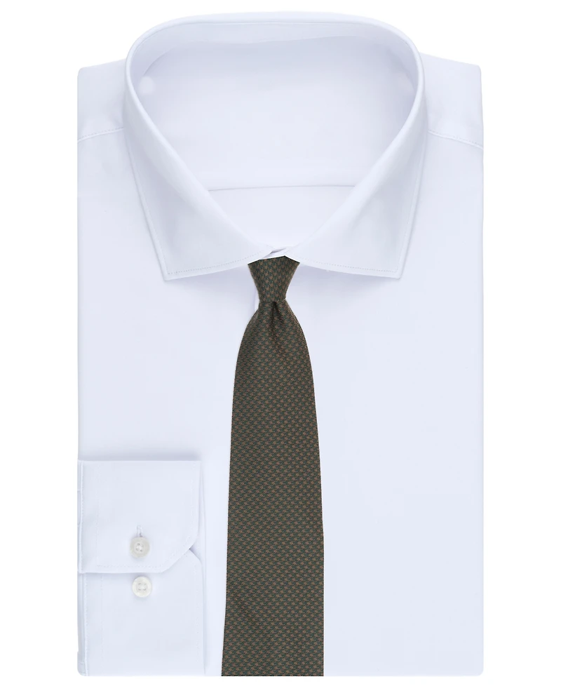 Brooks Brothers Men's Woven Houndstooth Classic Tie