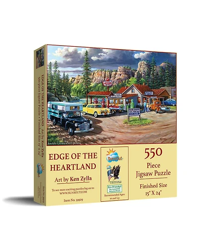 SunsOut Edge of the Heartland 550 piece Jigsaw Puzzle for Adults