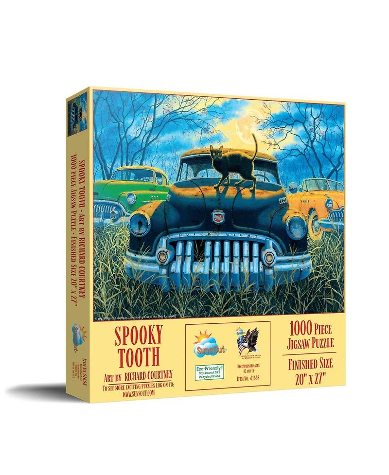Spooky Tooth 1000 piece Jigsaw Puzzle for Adults Halloween