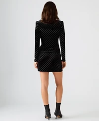 Steve Madden Women's Cindi A-Line Mini Skirt