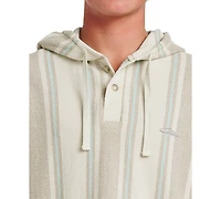Quiksilver Men's Playa Henley Placket Regular-Fit Hoodie