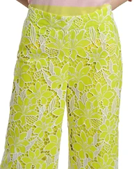 Isaac Mizrahi Women's High-Rise Straight Leg Pants