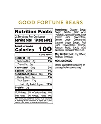 Sugarfina Lunar New Year Good Fortune Candy Bears Cube Kit, 3 Pieces