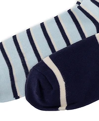 Polo Ralph Lauren Men's Striped Crew Socks, 2-Pack