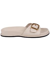 Gc Shoes Women's Buckle Detail Slip-On Sandals
