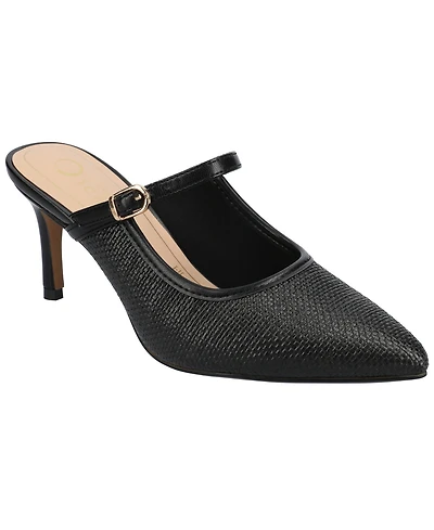 Journee Collection Women's Tiffee Pointed Toe Slip-On Pumps