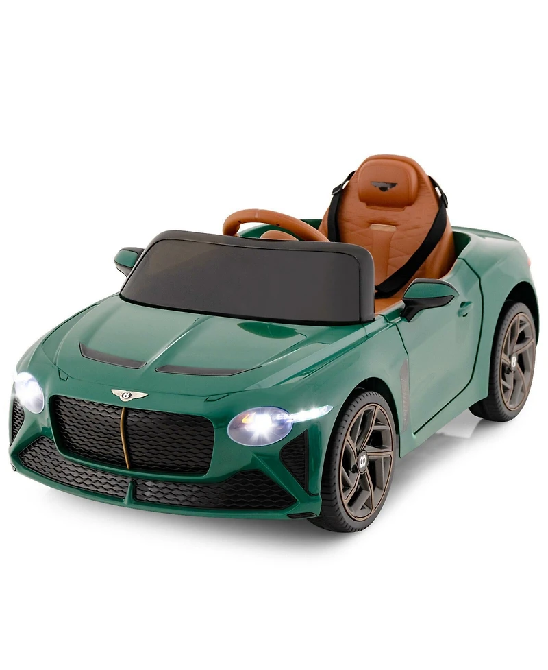 Hongge Kids Licensed Bentley Bacalar Ride On Car with Remote Control and Led Lights