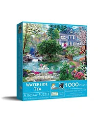 SunsOut Waterside Tea 1000 piece Jigsaw Puzzle