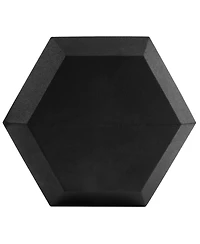 Signature Fitness Hex Single Dumbbell Strength Training Workout Equipment, 60 lb