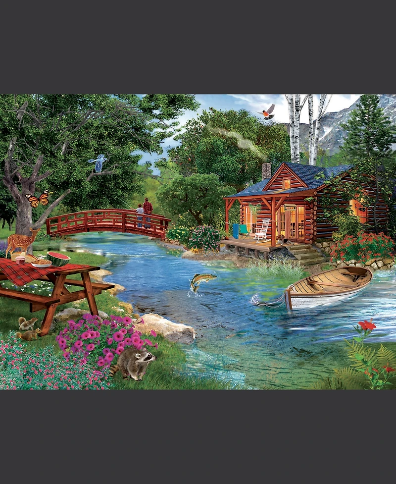 SunsOut Afternoon fishing 1000 piece Jigsaw Puzzle for Adults