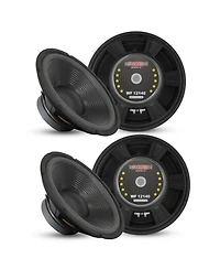 5 Core Car Subwoofer 2Pc 10" 3000W Pro Audio Deep Bass Component Sub Woofer 4Ohm Replacement Speaker