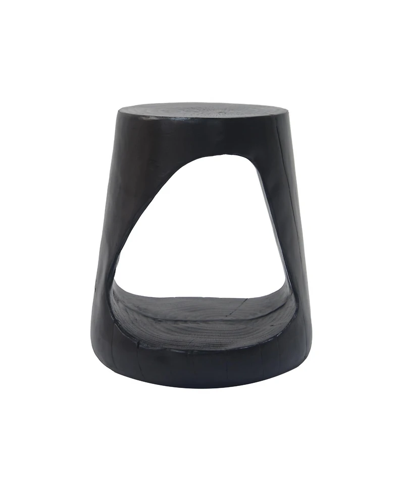 Streamdale Furniture Hollow Side Table, Wood-like texture