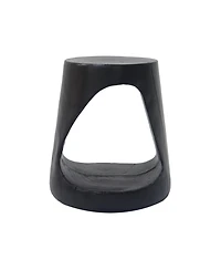 Streamdale Furniture Hollow Side Table, Wood-like texture