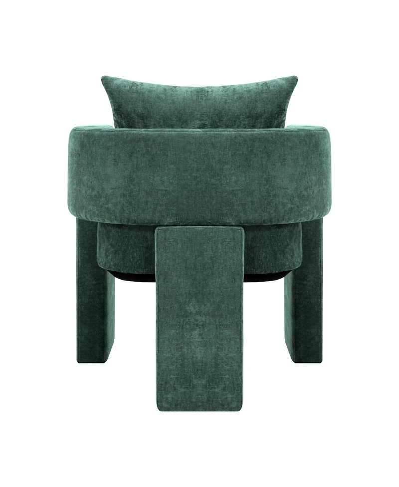 Streamdale Furniture Chenille Accent Chair - Dark Green