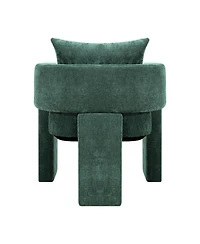 Streamdale Furniture Chenille Accent Chair - Dark Green