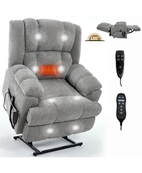 Streamdale Furniture Power Lift Recliner with Heat & Massage