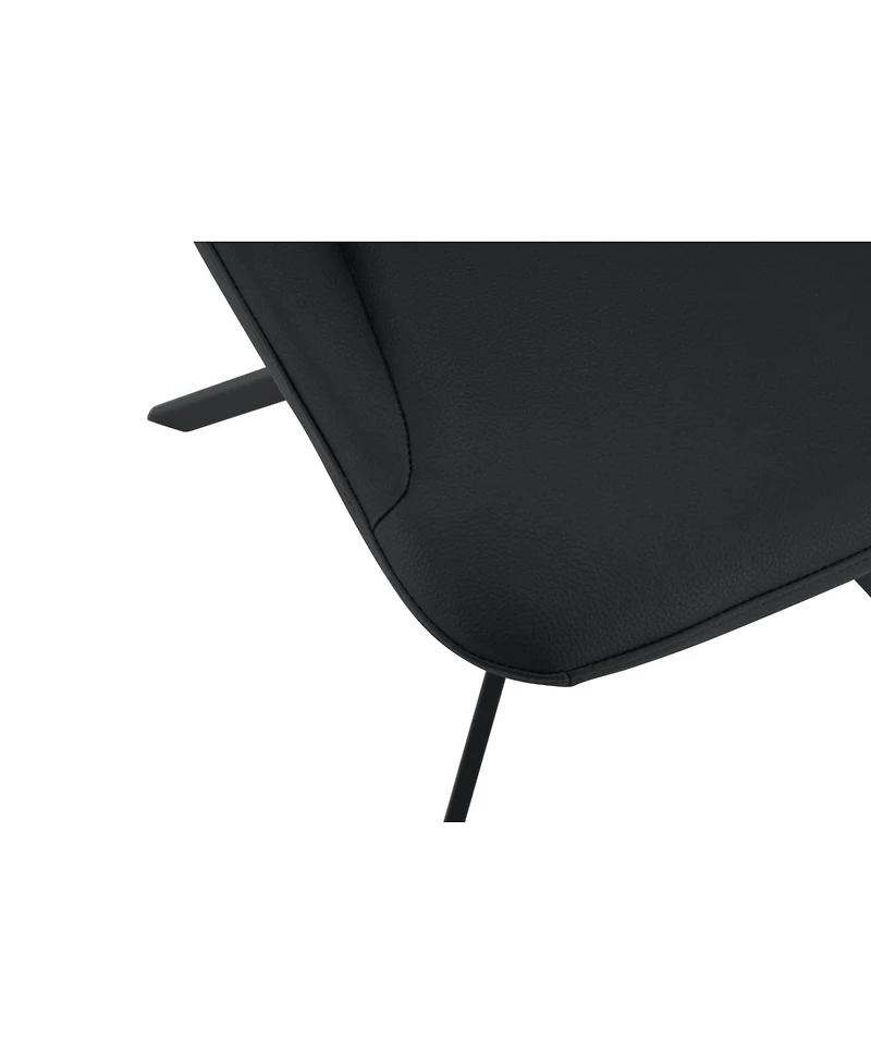 Streamdale Furniture Swivel Dining Chairs Set of 2, Gold Mesh Leather, High Back