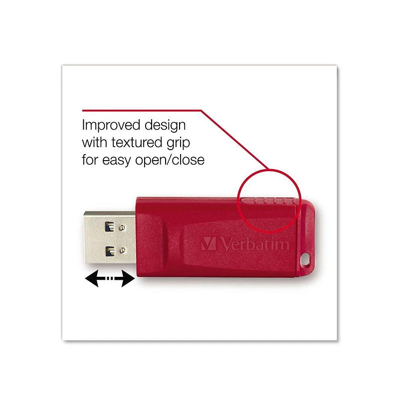 Verbatim 99123 16 Gb Store 'n' Go Usb Flash Drive - (4/Pack)
