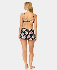 Island Escape Women's Floral Print Skirt