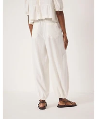 Hush Women's Tove Linen Balloon Beach Pants
