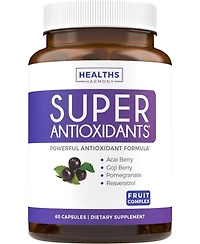 Healths Harmony Super Antioxidant Capsules, Powerful Super Food Antioxidant Daily Blend