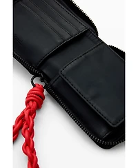 Desigual Women's Medium wallet with floral texture