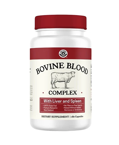 Left Coast Performance Bovine Blood Capsules, 180ct